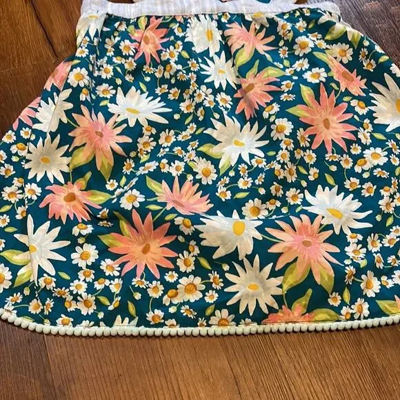 Matilda Jane Green Floral Print Tank Youth Girls Size 8 - Picture 3 of 6